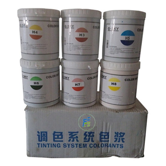 乳膠漆水性機用色漿