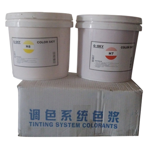 水性乳膠漆色漿