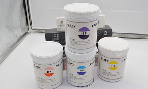 可調多種色卡，賦彩高濃度水性色漿