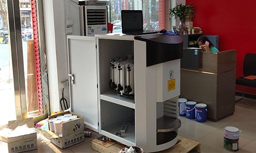 墻漆用高濃度水性色漿調色使用方法